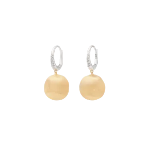 Marco Bicego Africa Diamond and Bead Drop Earrings
