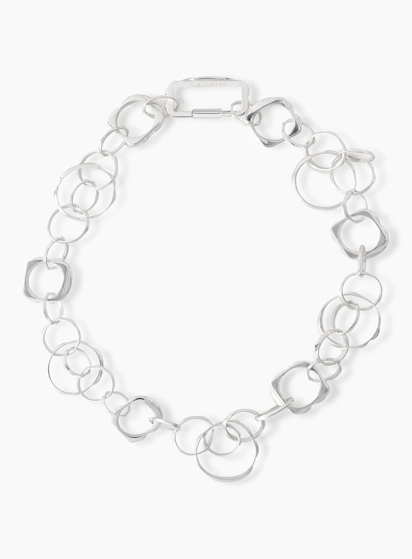 Maxi Silver Modular Necklace