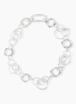 Maxi Silver Modular Necklace
