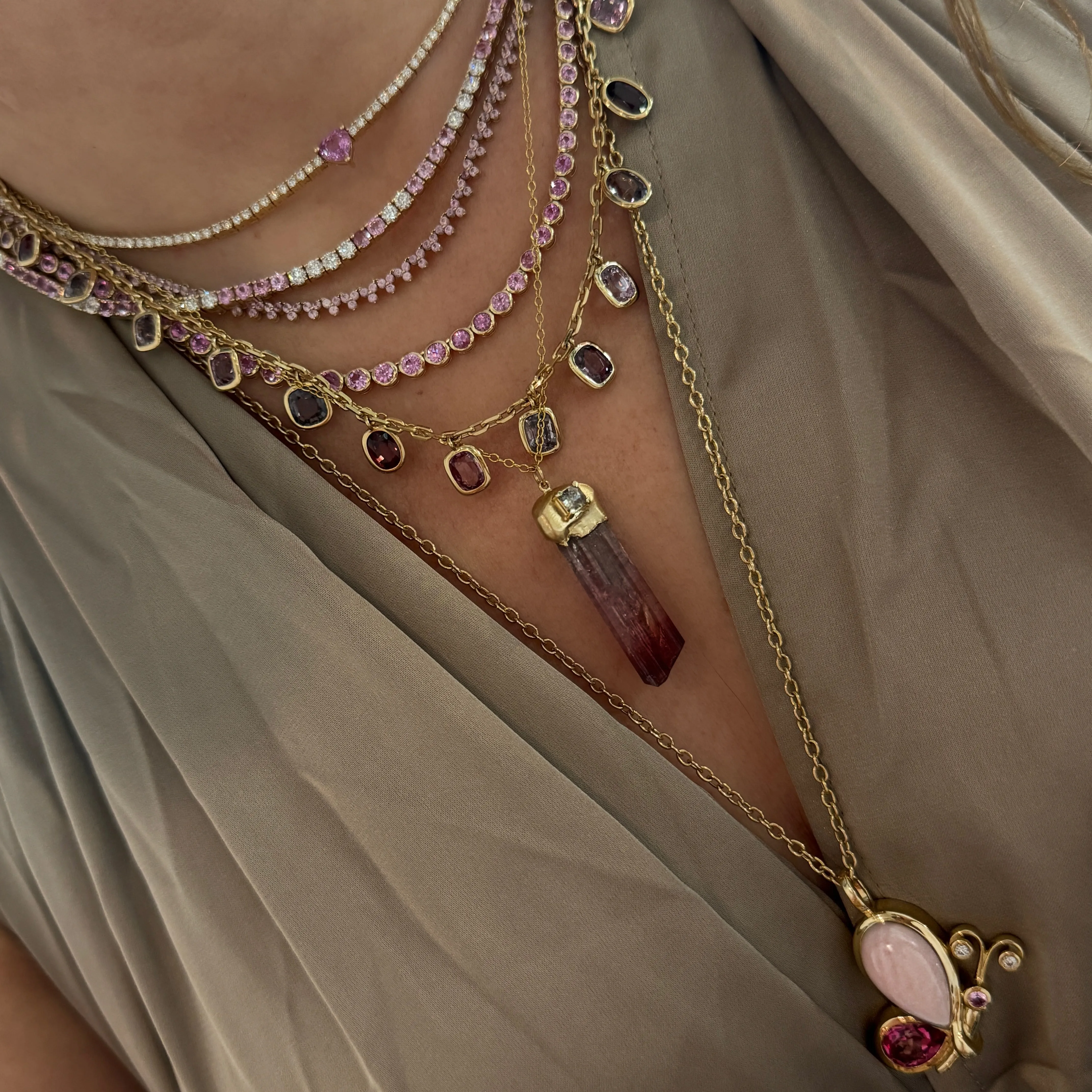 Medium Classic Round Link Chain Necklace