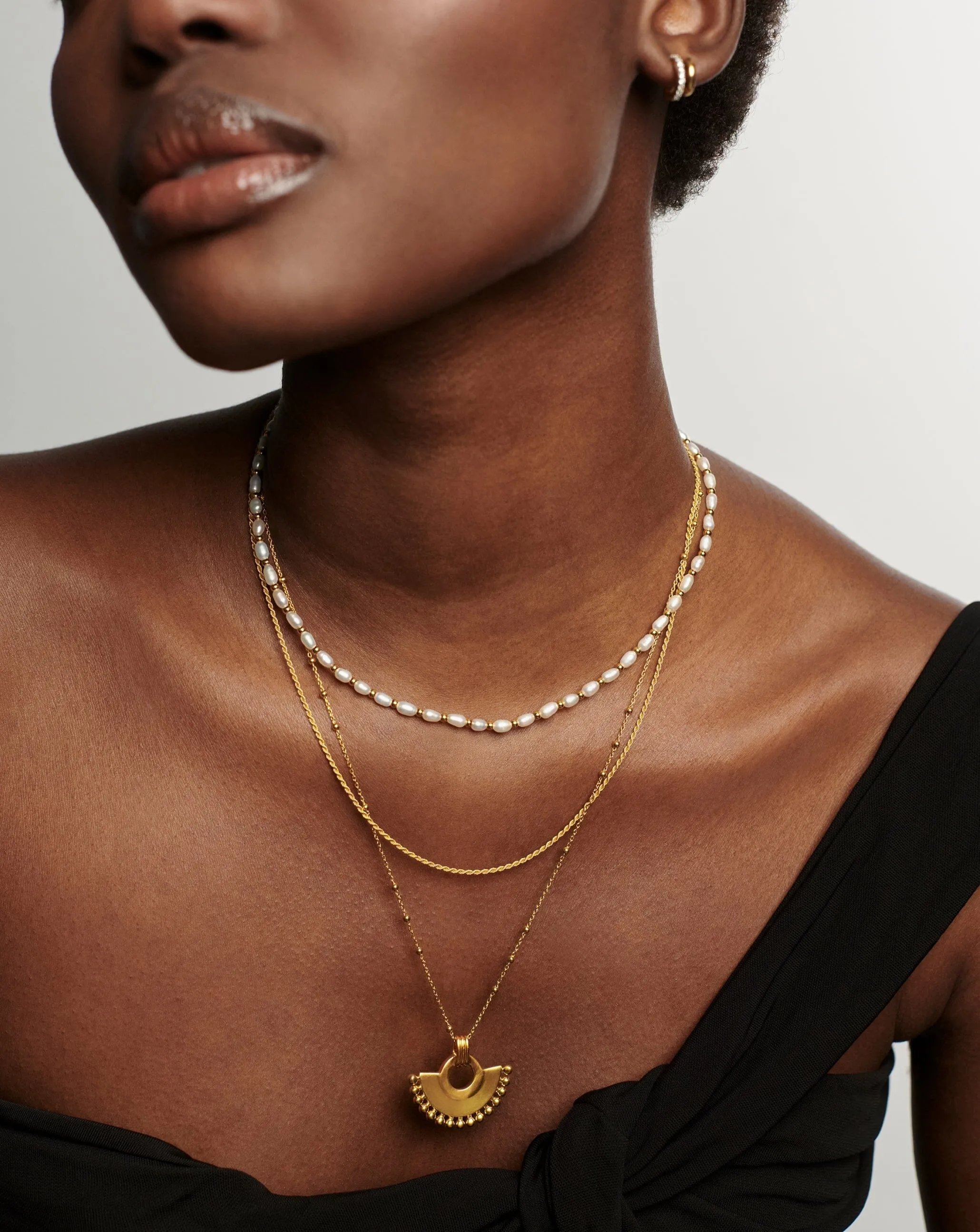 Medium Rope Chain Necklace | 18k Gold Vermeil