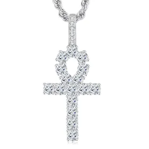 Men’s Divine Ankh & Cross Necklace