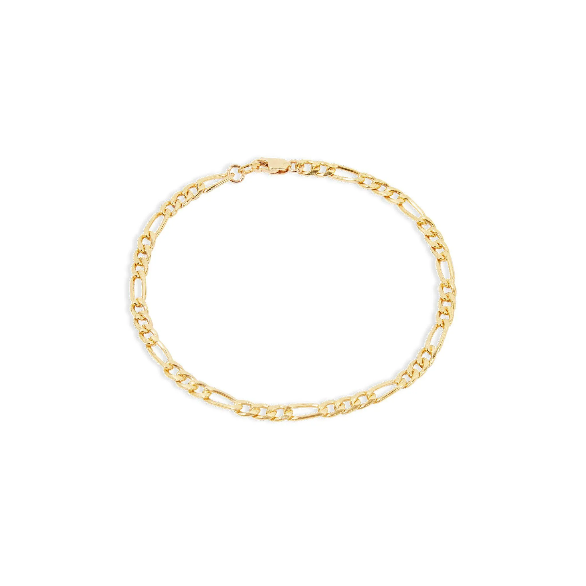 Men's Figaro Bracelet - Gold