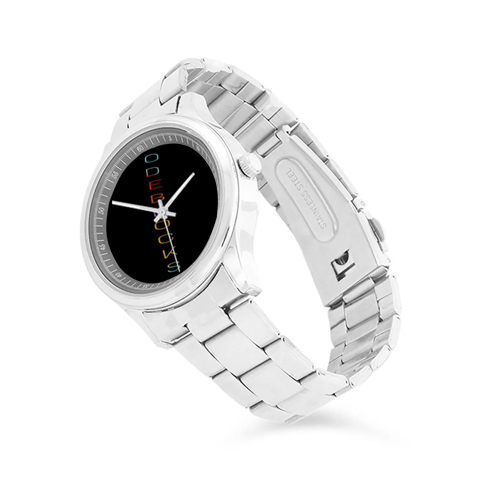 Men's Stainless Steel Watch (Model 104)