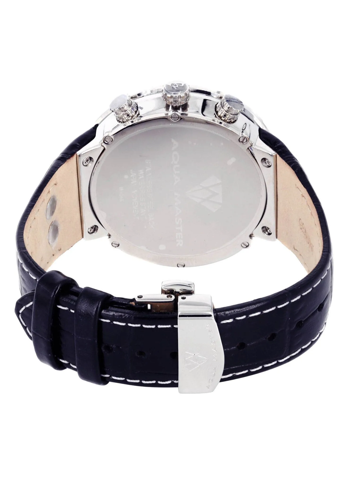 Mens White Gold Tone Diamond Watch | Appx. 0.25 Carats