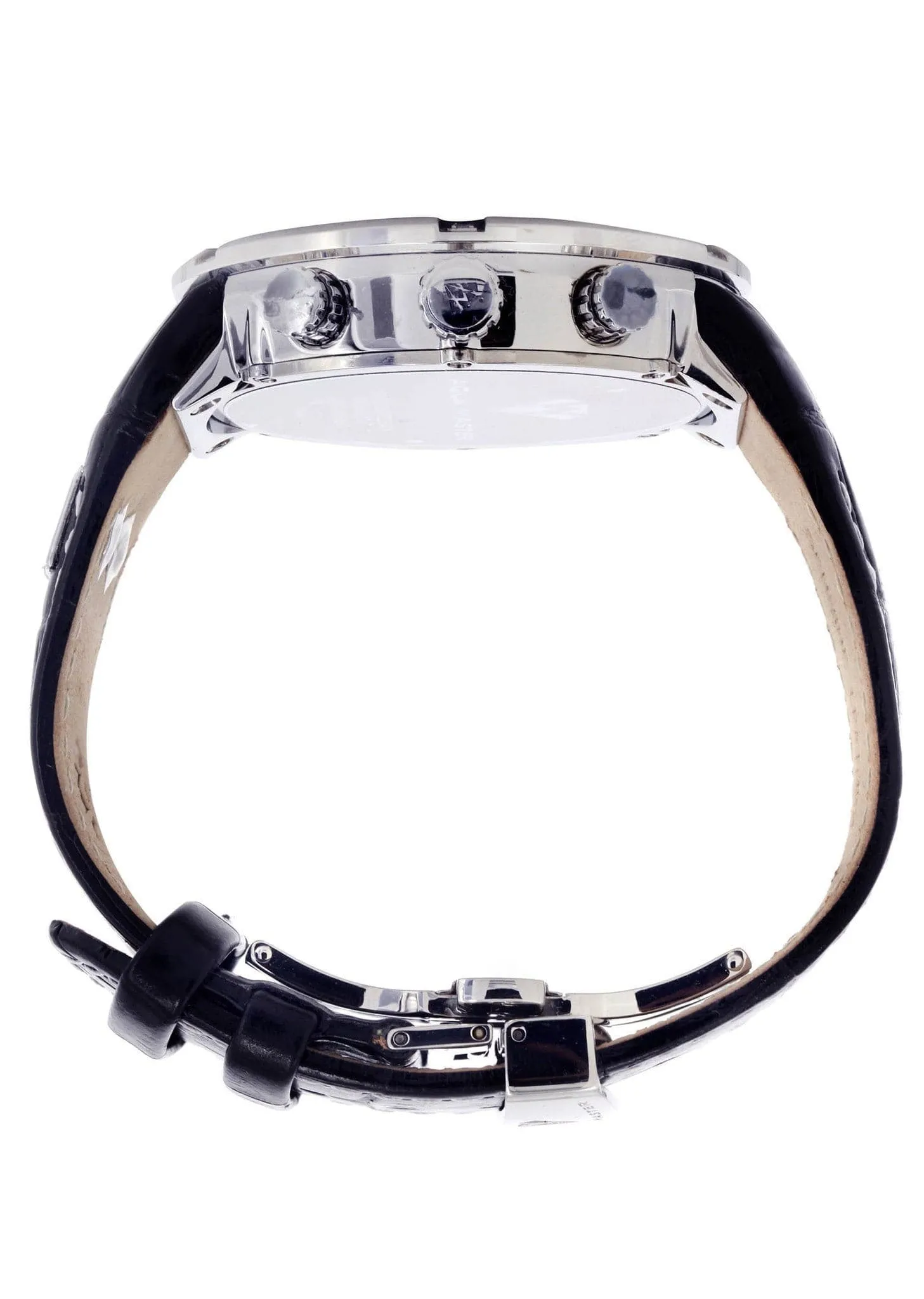Mens White Gold Tone Diamond Watch | Appx. 0.25 Carats