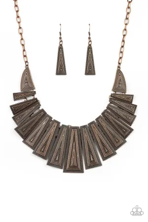 Metro Mane Copper Paparazzi Necklace