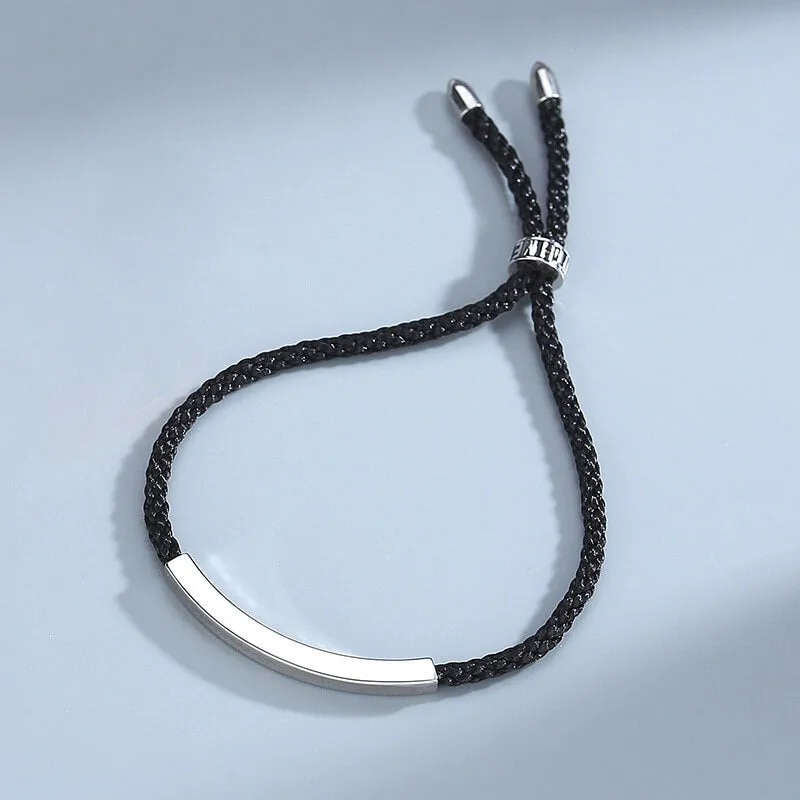 Minimalist Braided Couple Bracelets