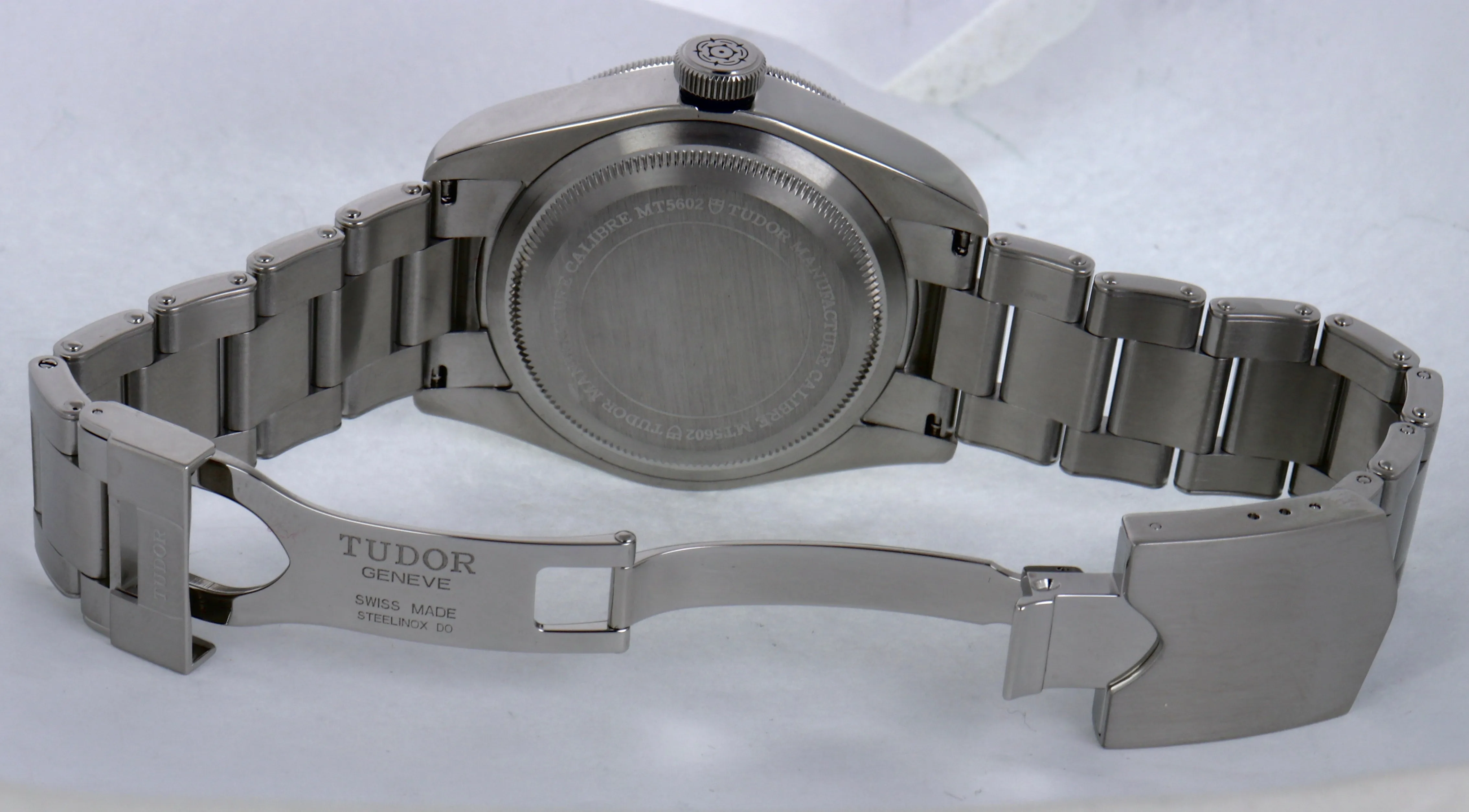 Mint 2016 Tudor Black Bay Heritage Blue 79230 Black Stainless 41mm Dive Watch
