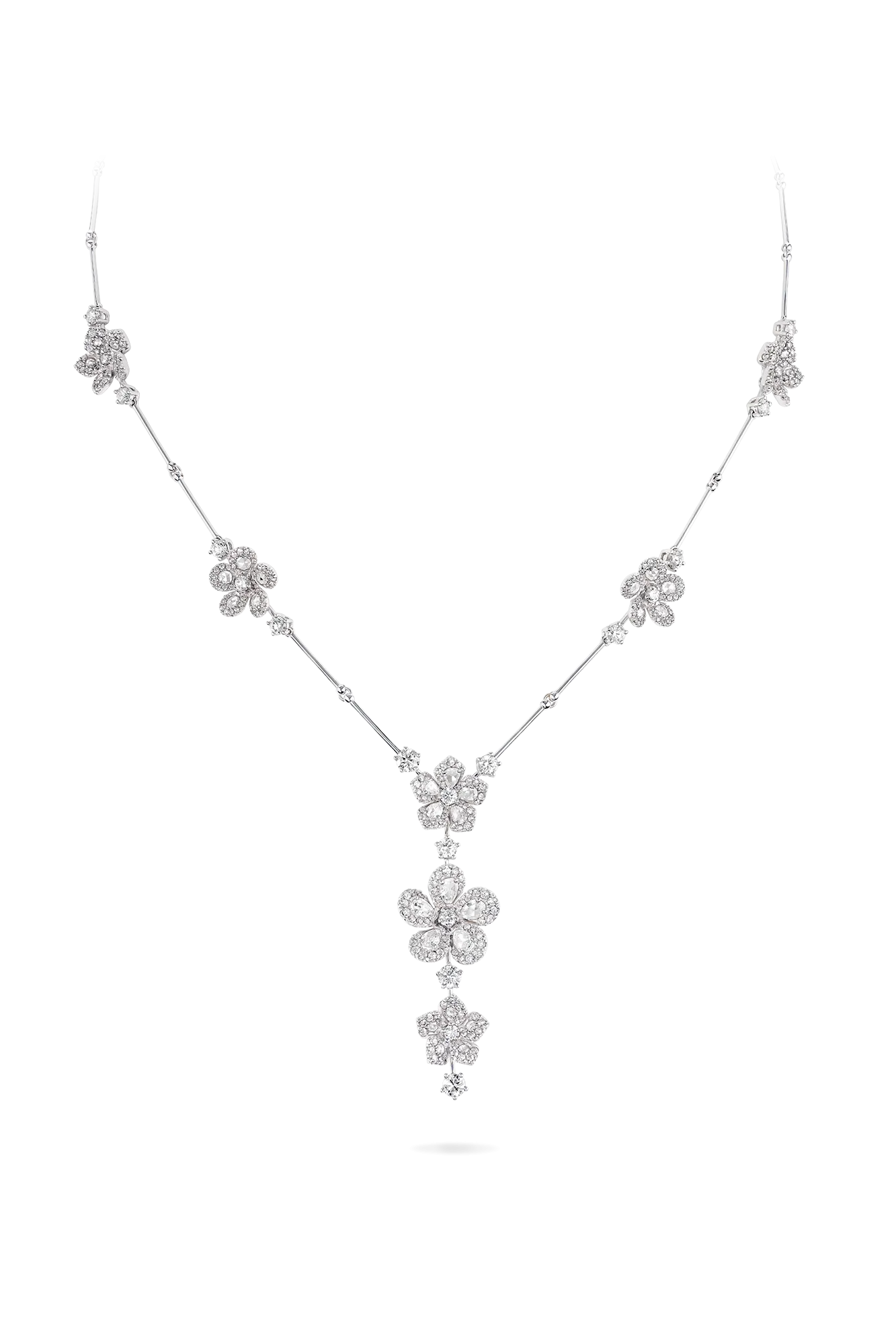 Miss Daisy Graduated Flower Necklace