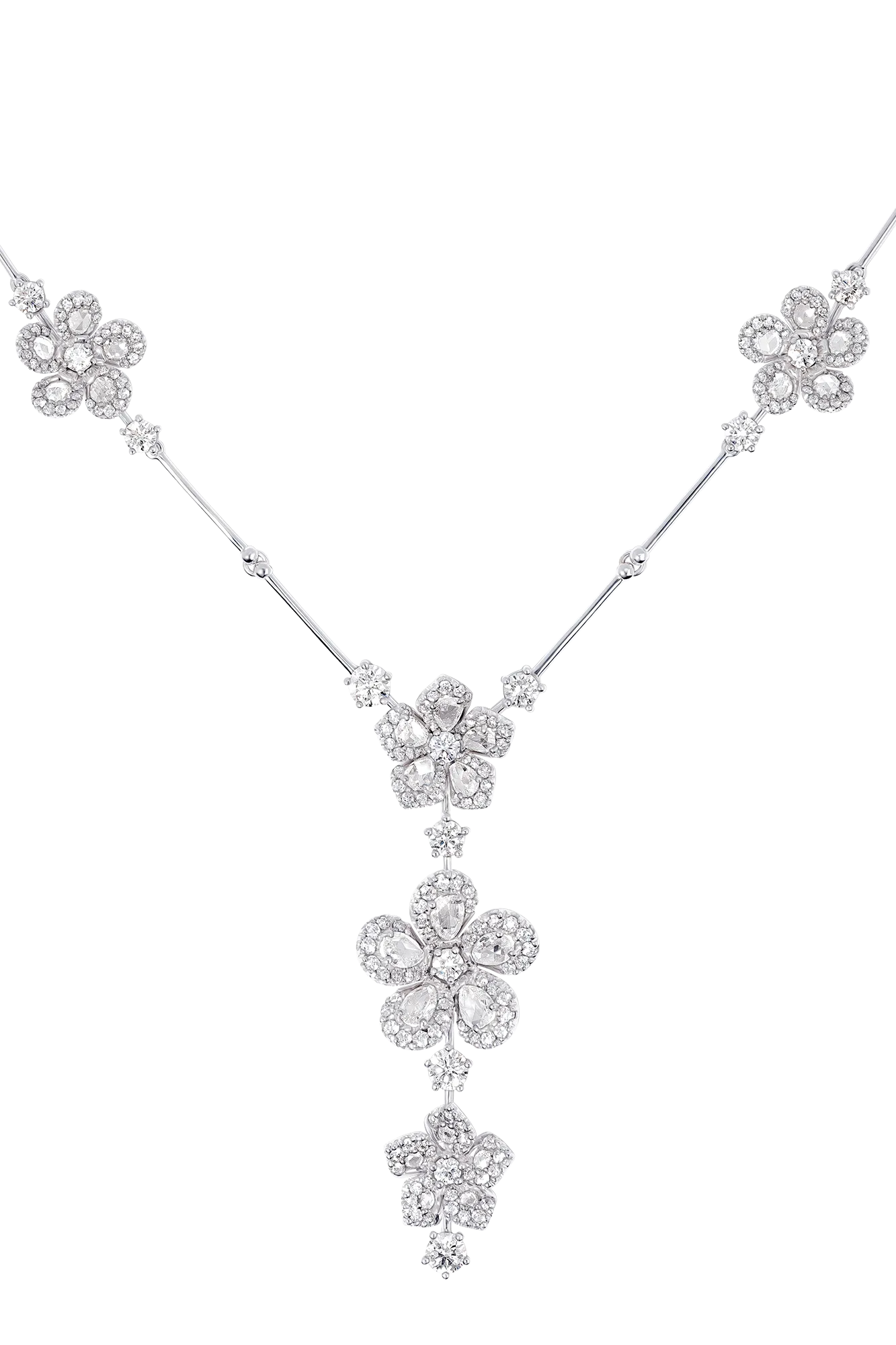 Miss Daisy Graduated Flower Necklace