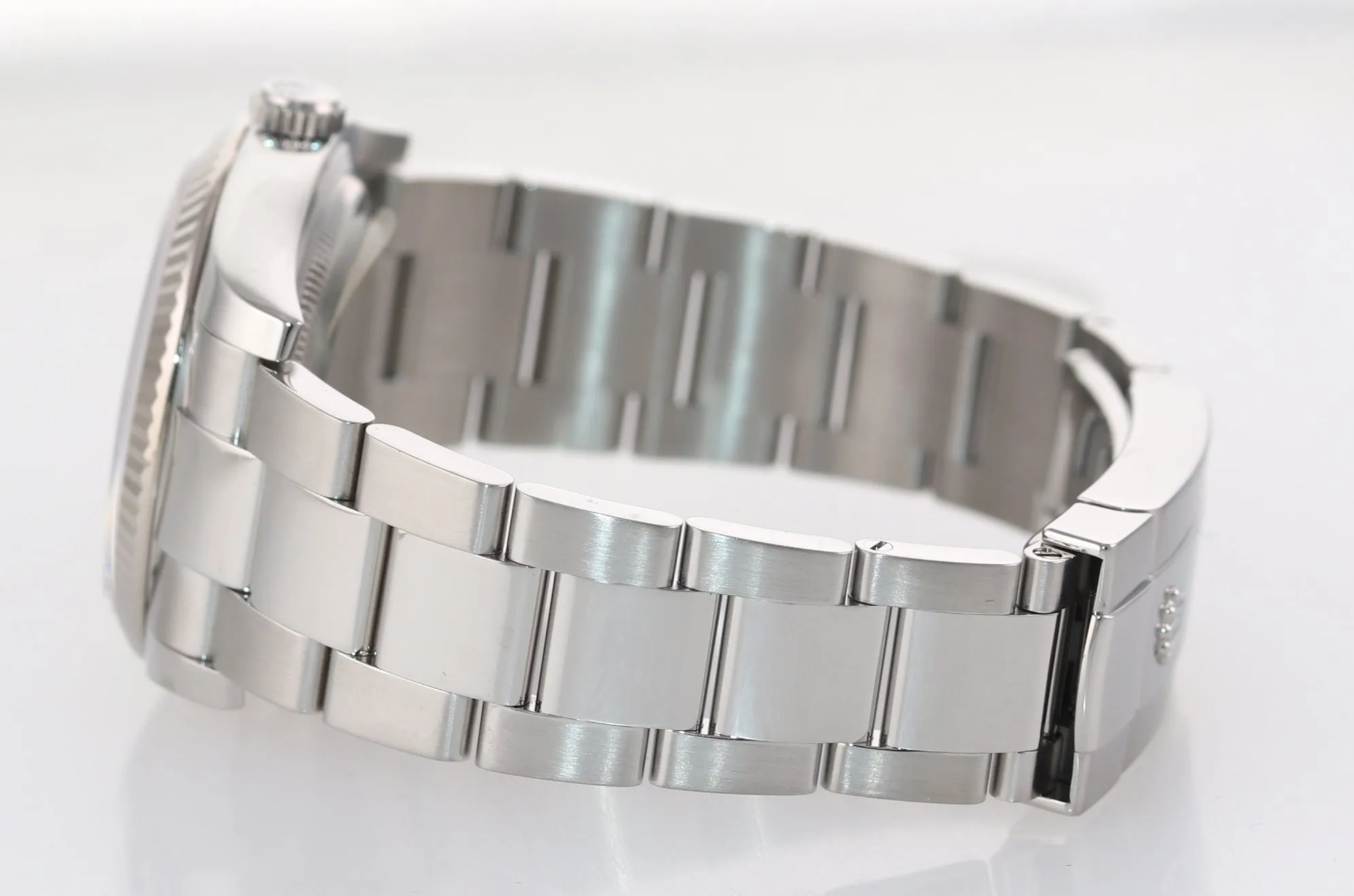 MNT Rolex DateJust Steel Silver Anniversary Diamond 116234 36mm Oyster Watch Box