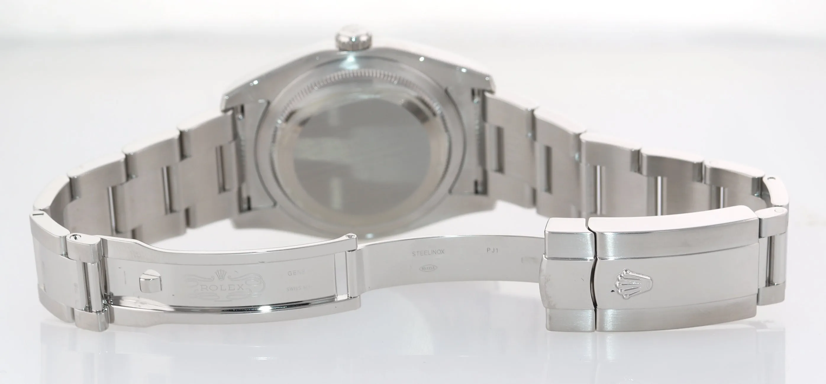 MNT Rolex DateJust Steel Silver Anniversary Diamond 116234 36mm Oyster Watch Box