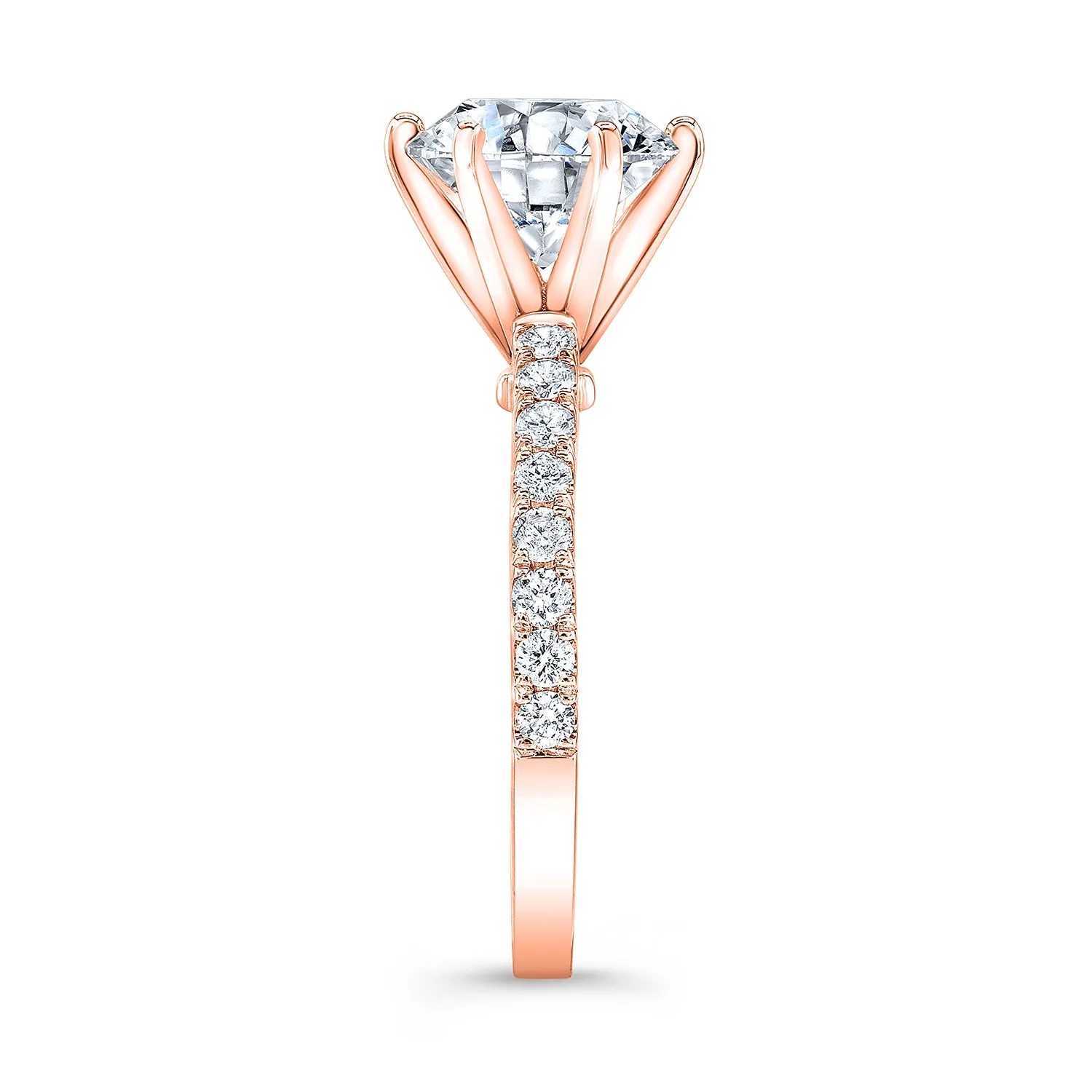Modern Style Diamond Engagement Ring