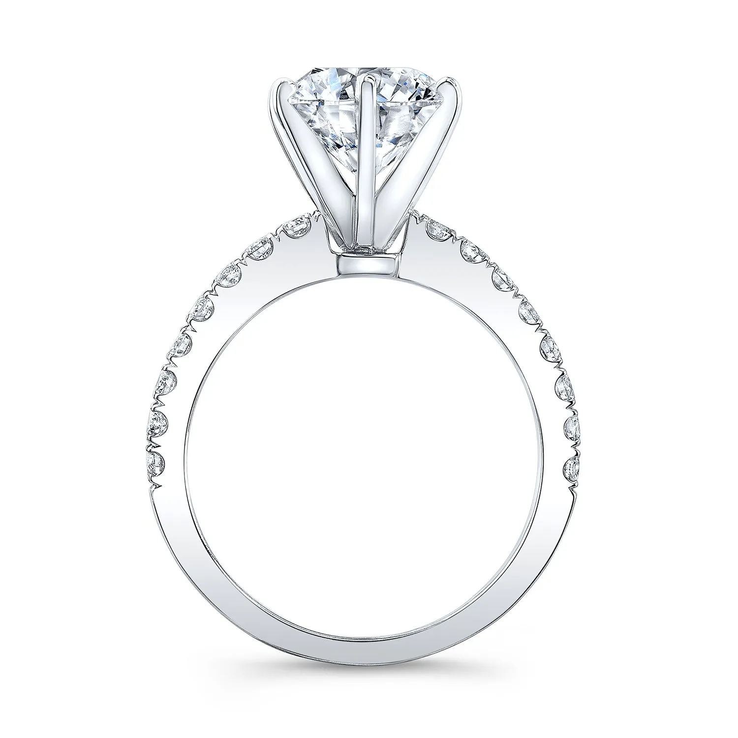 Modern Style Diamond Engagement Ring
