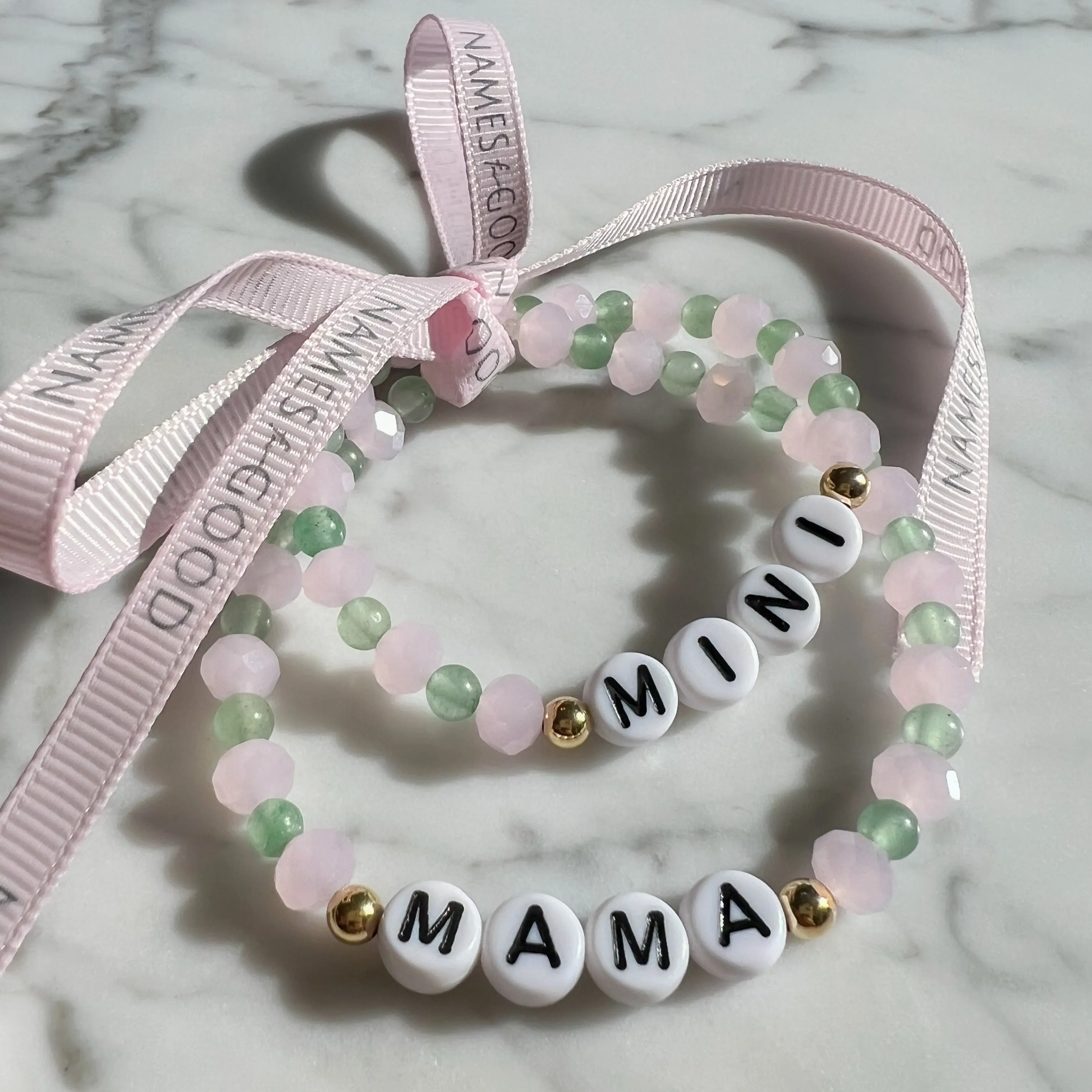 Mommy & Me Blush and Sage Set