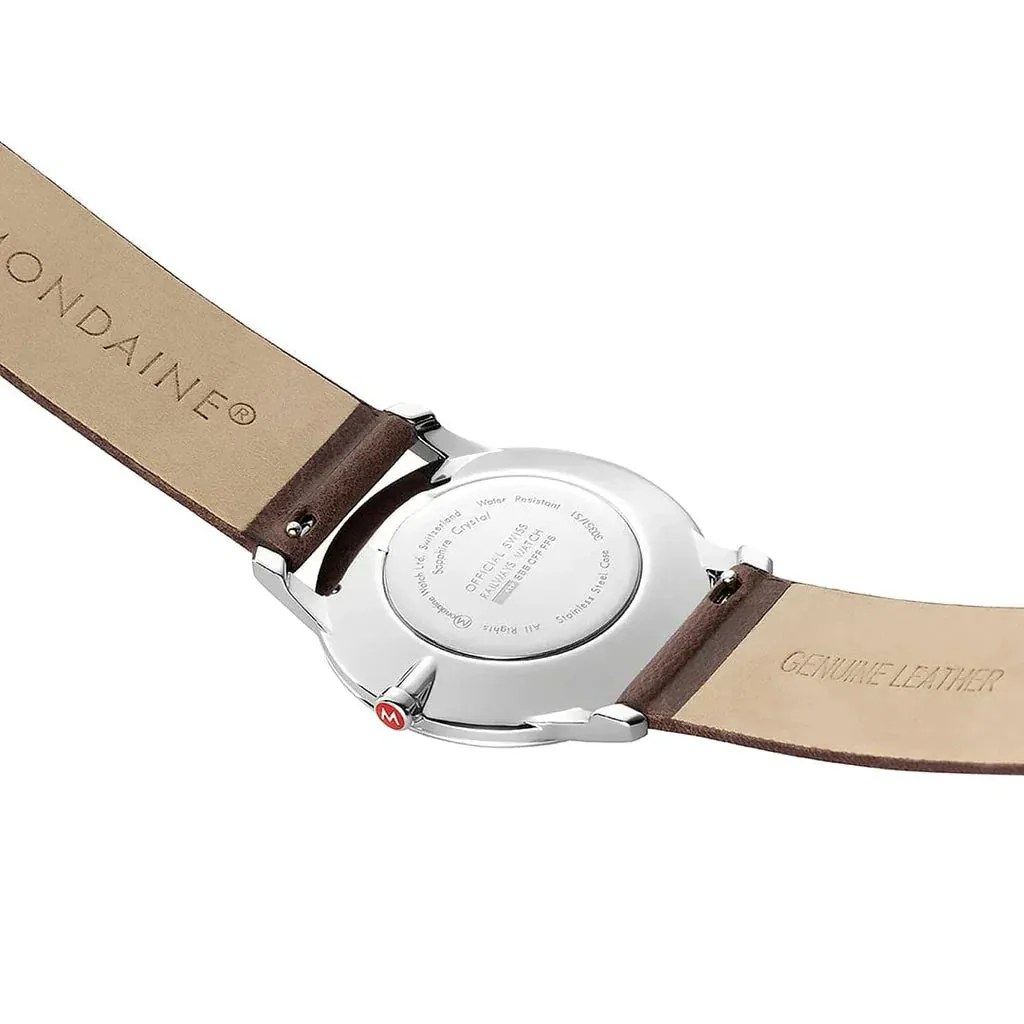 Mondaine Simply Elegant Ladies Brown Watch A400.30351.12SBG