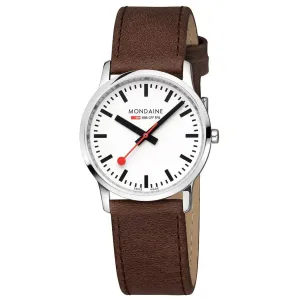 Mondaine Simply Elegant Ladies Brown Watch A400.30351.12SBG