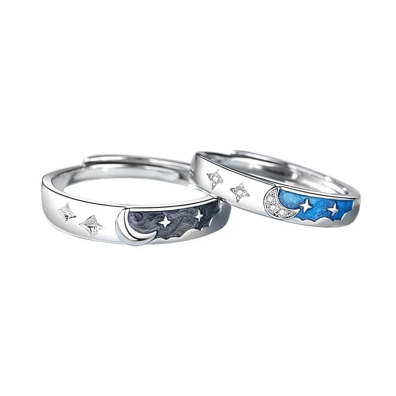 Moonlight Matching Rings