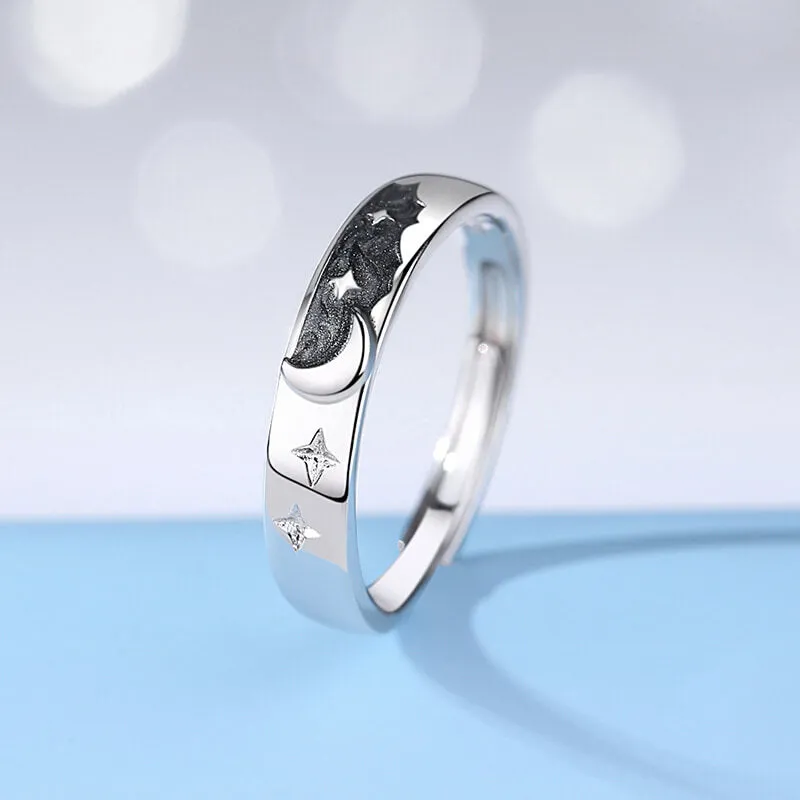 Moonlight Matching Rings