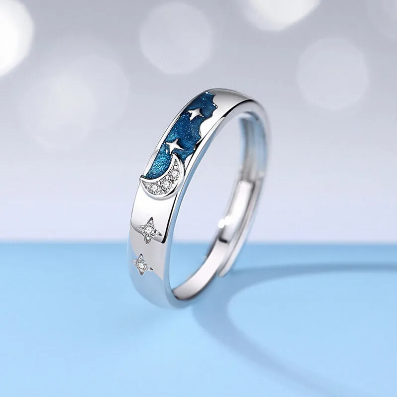 Moonlight Matching Rings