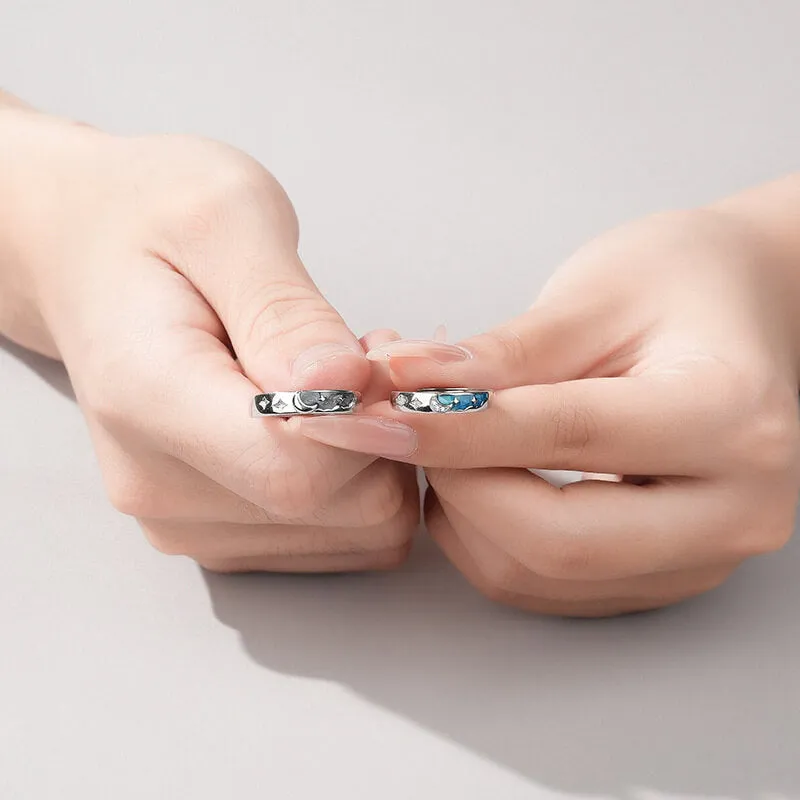 Moonlight Matching Rings