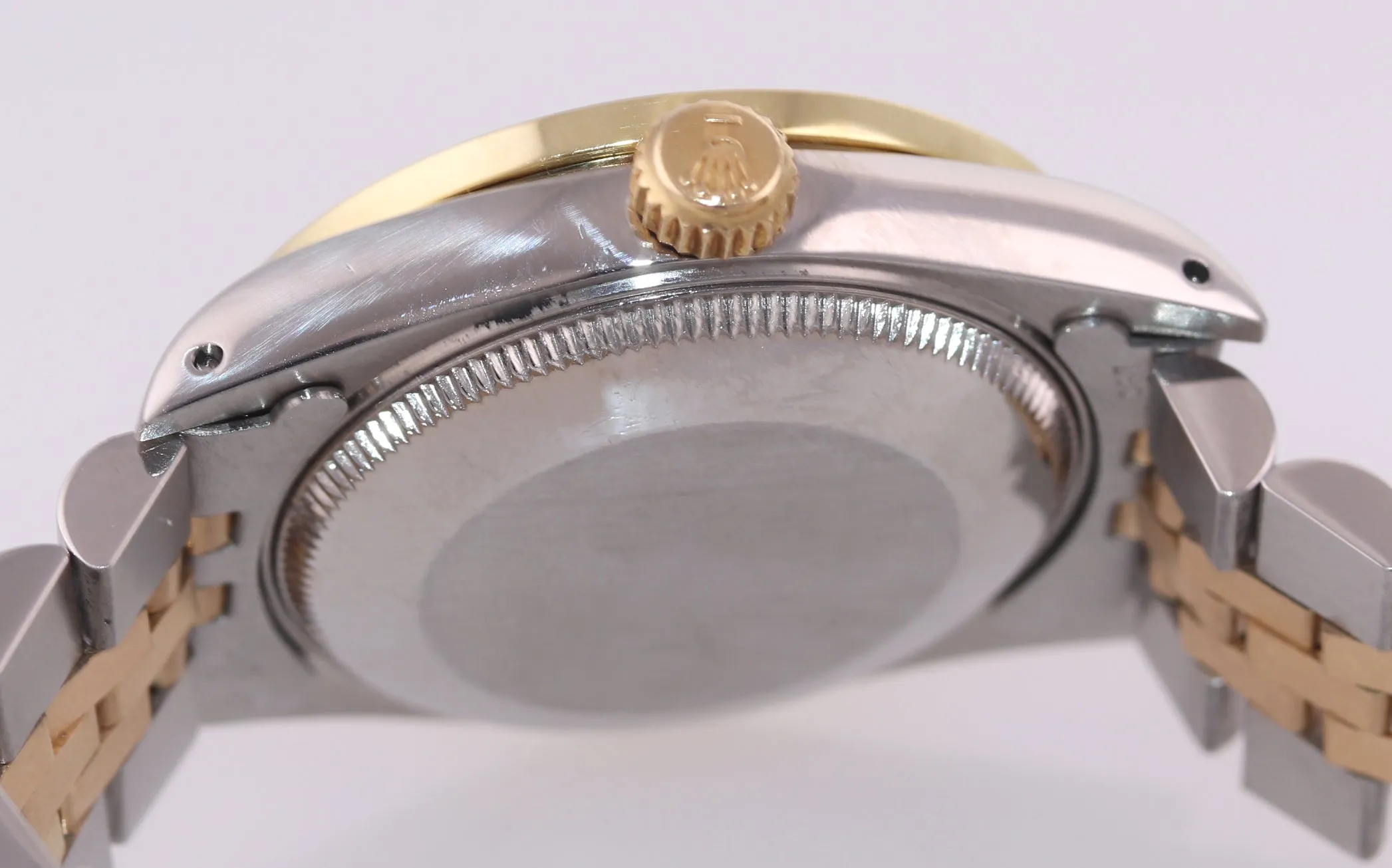 MOP DIAMOND Rolex DateJust 31mm Midsize Two-Tone Steel 18k Gold 68273 Watch