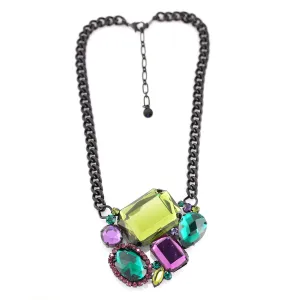 MULTI COLOR  NECKLACES #256MT1101 (1B1/6F8)