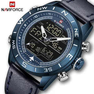 NAVIFORCE Jupiter™ Tactical Water Resistant Analog & Digital Hand Watch