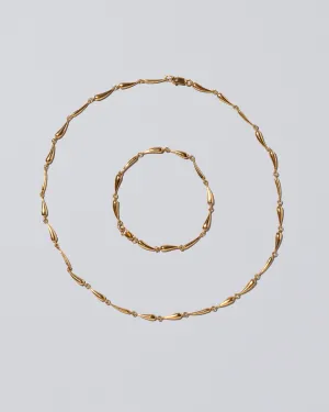 Necklace & Bracelets Set - Accumulation