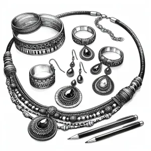 necklaces earrings bracelets rings
