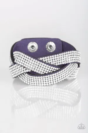 Nice Girls Finish Last Blue Paparazzi Bracelet