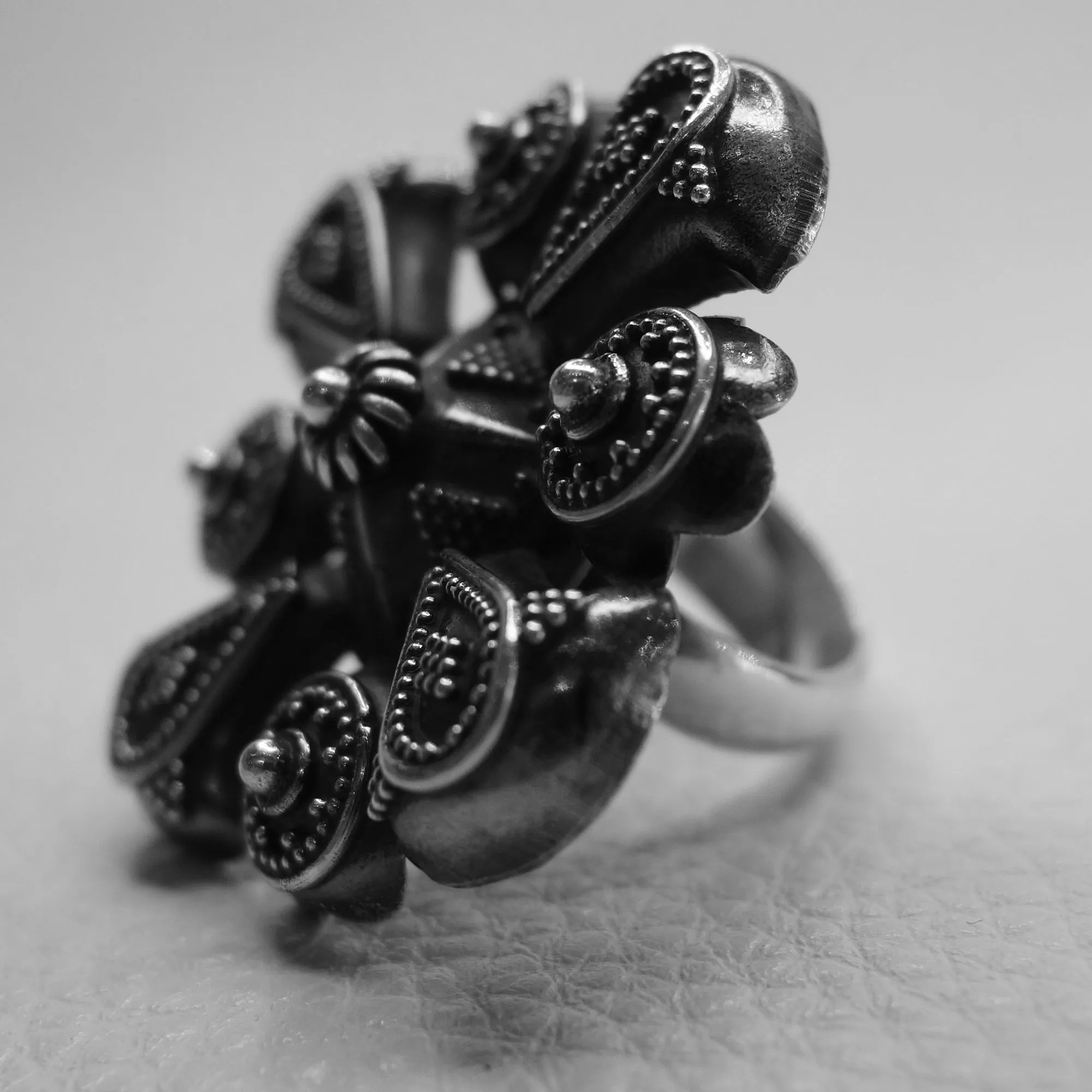 Of Course, Your Majesty: byzantine silver ring