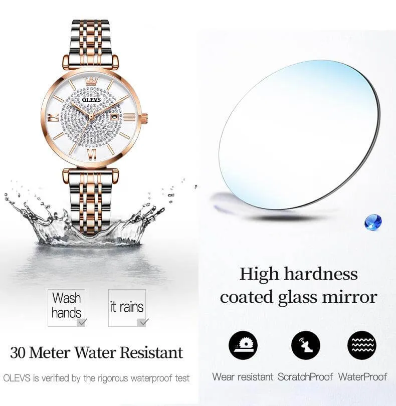 Olevs Famous Designer Luxury Lady's Quartz Watches
