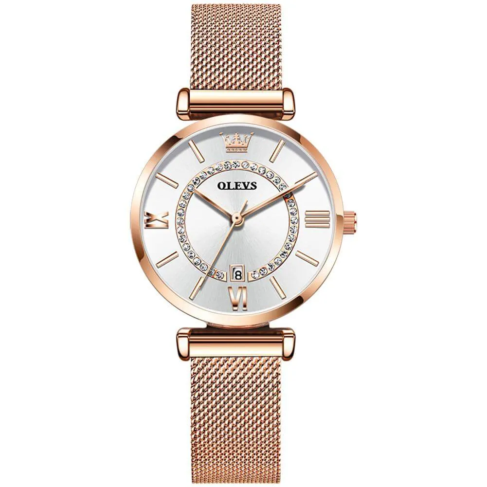 Olevs Famous Designer Luxury Lady's Quartz Watches