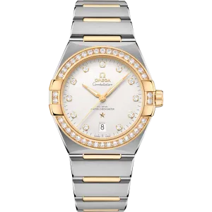 Omega Constellation 39 mm, yellow gold on steel