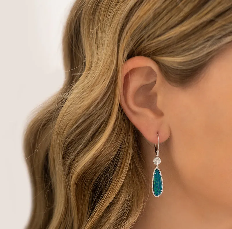 Opal Drop Earrings