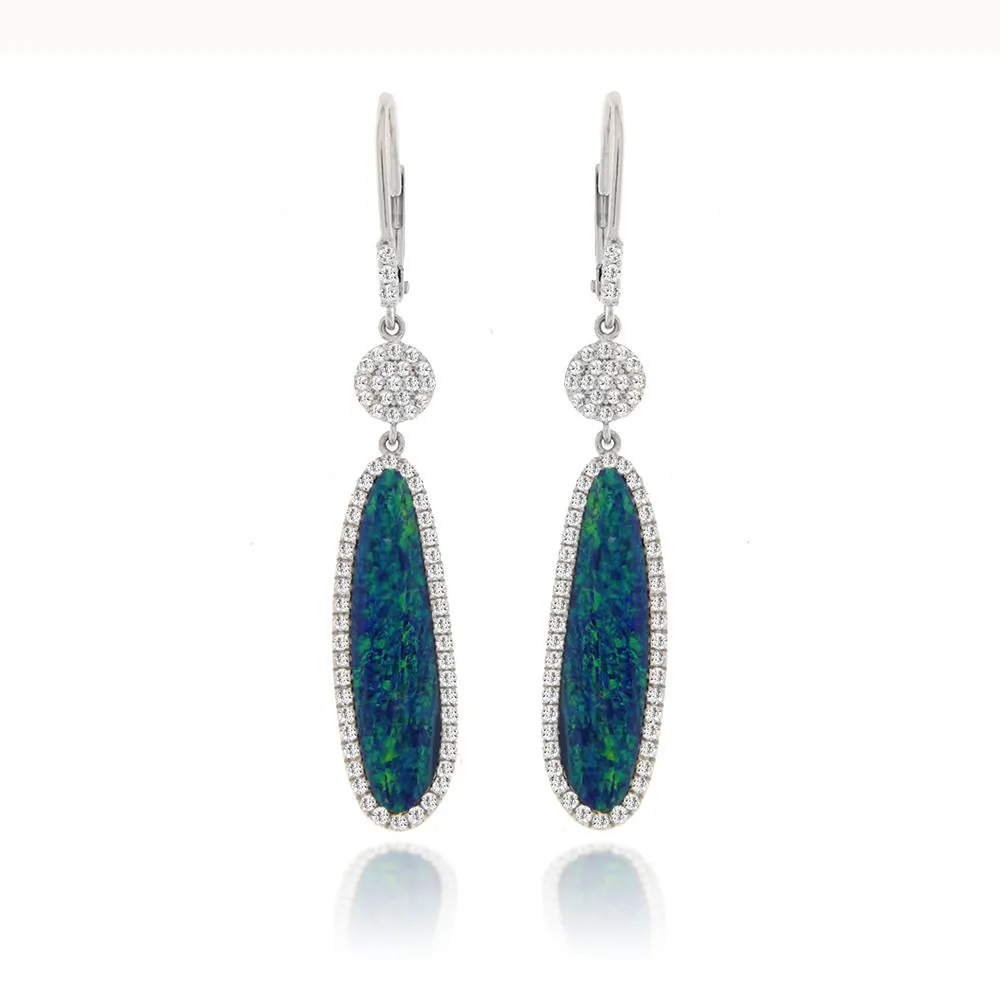 Opal Drop Earrings