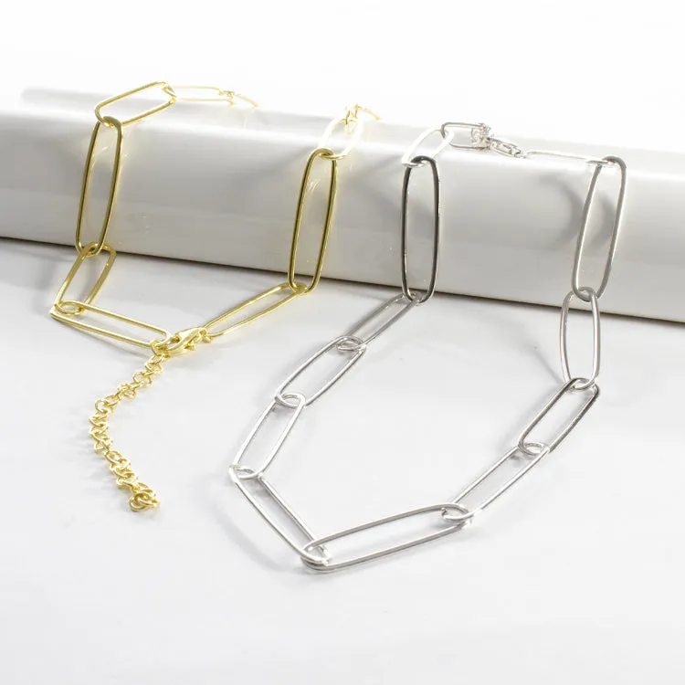 Open Link Choker - Gold or Silver