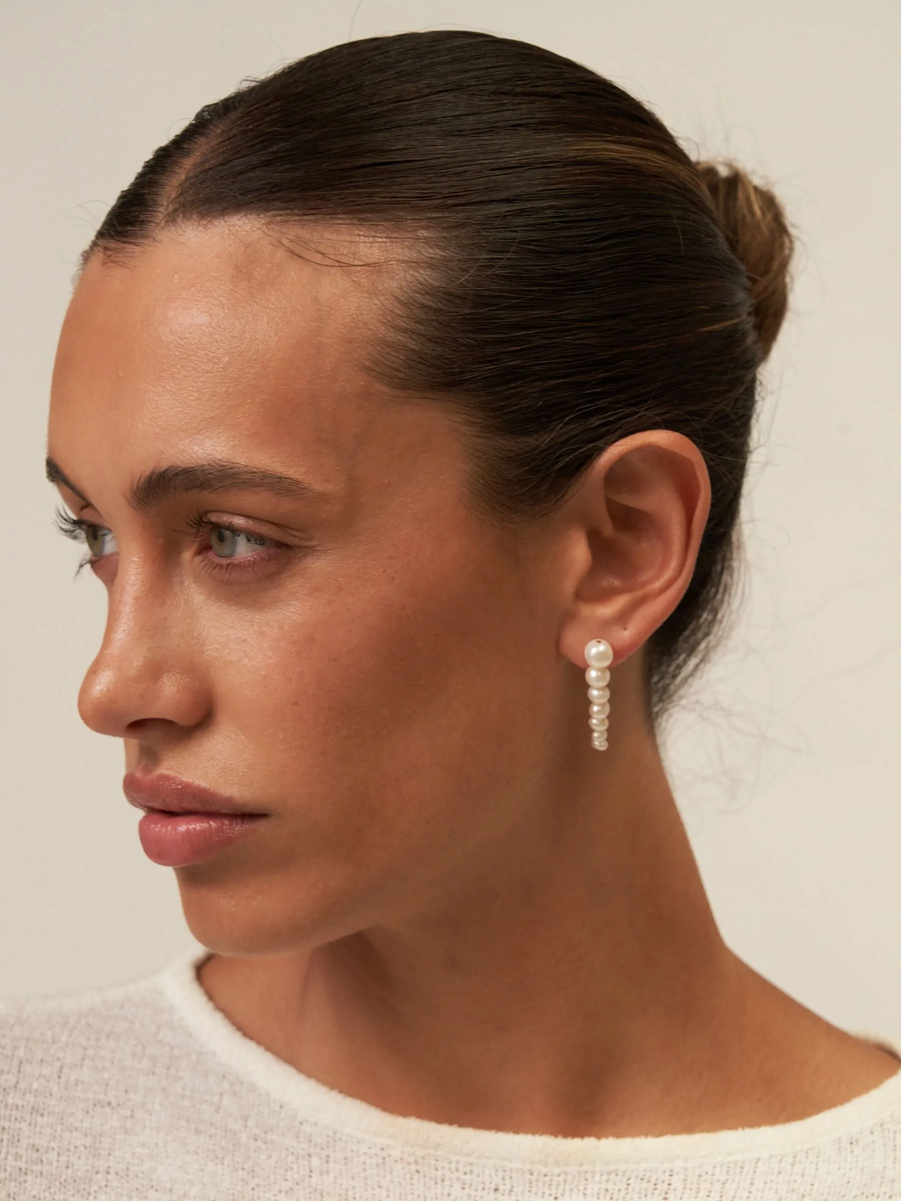 Ophelia | Seven Pearl Drop Earring