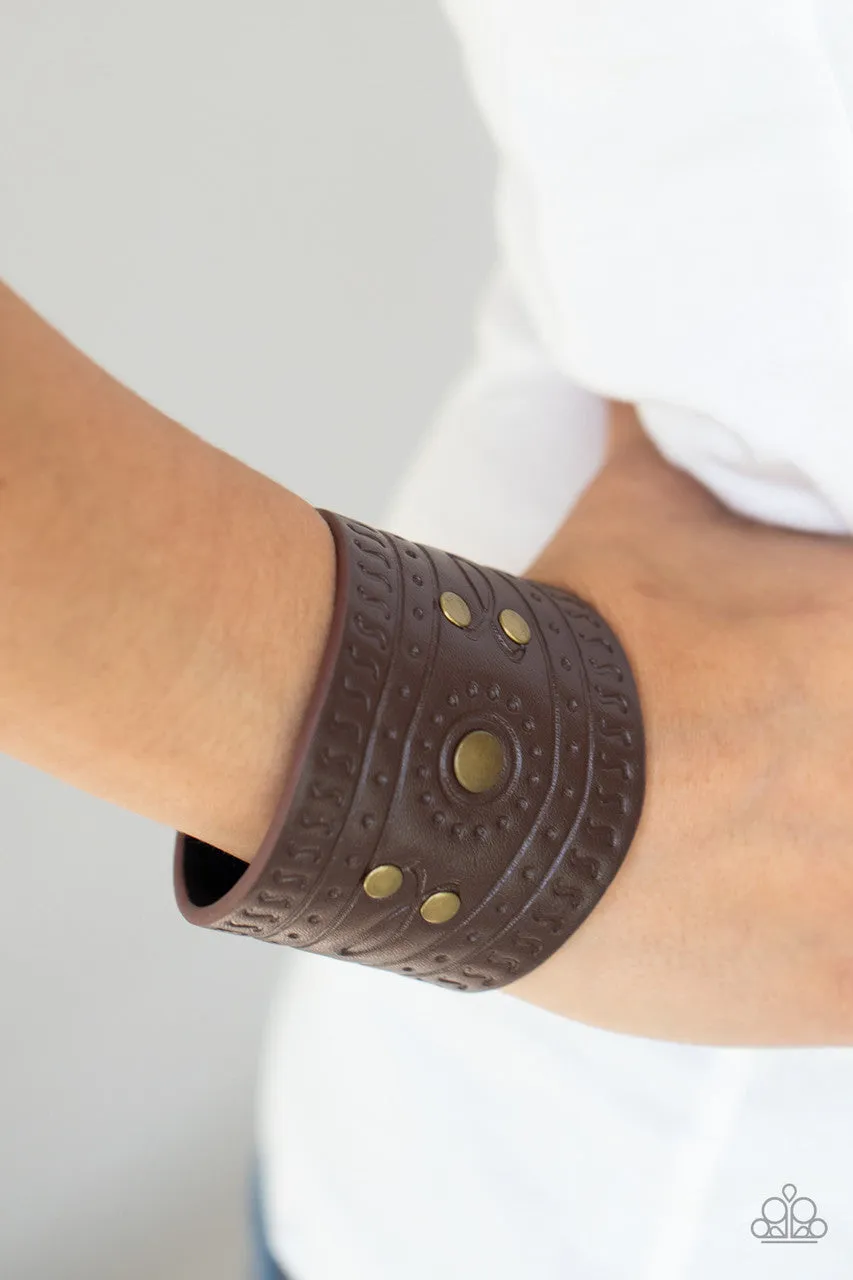 Orange County Brass Paparazzi Bracelet