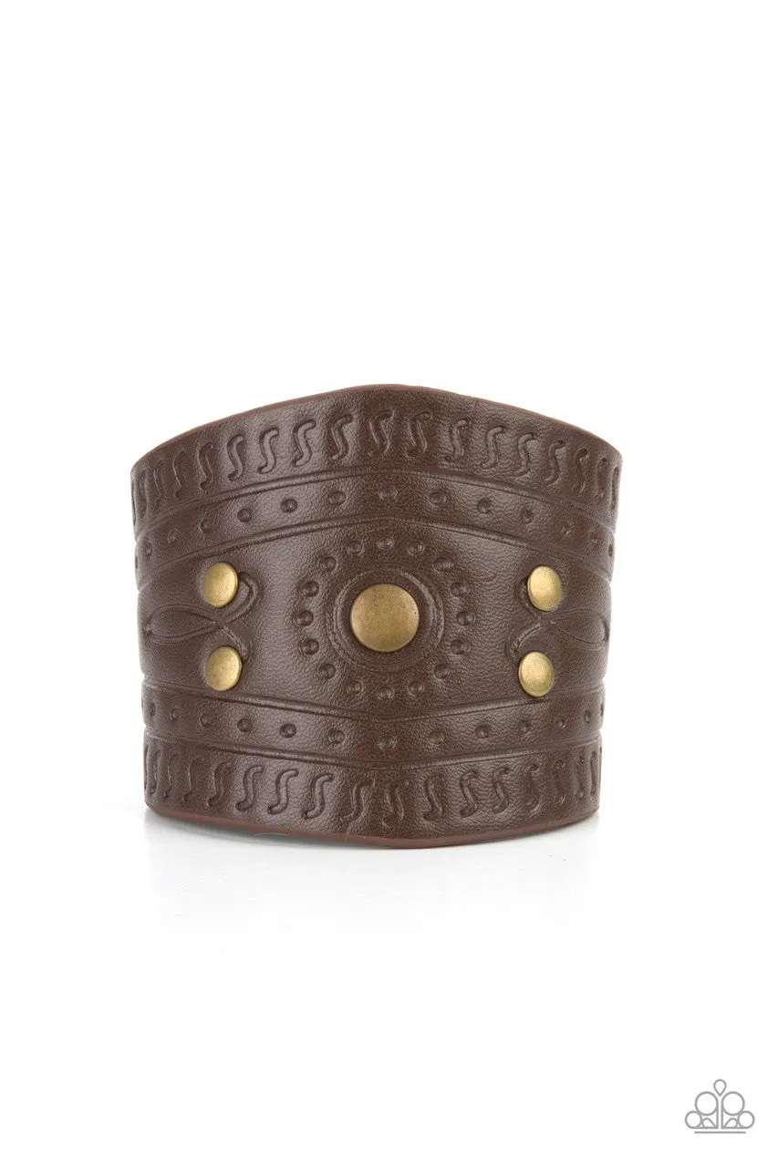 Orange County Brass Paparazzi Bracelet