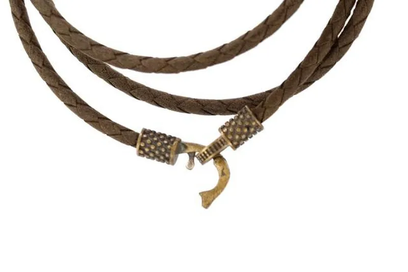 Pack Bracelet homme wrap | Le Mini Creek marron