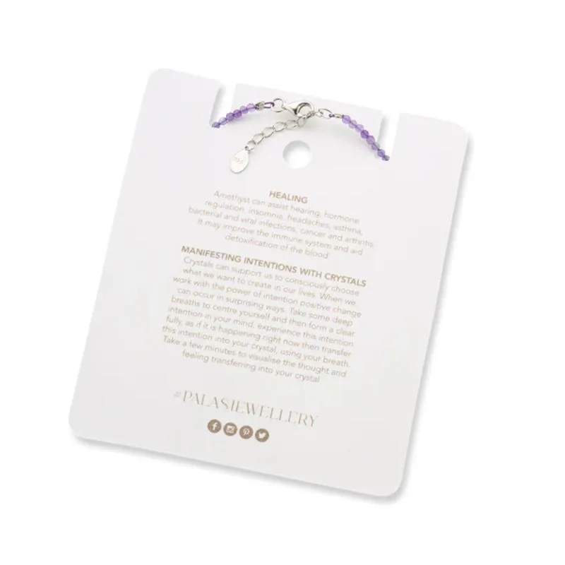 PALAS Amethyst Celestial Gem Bracelet