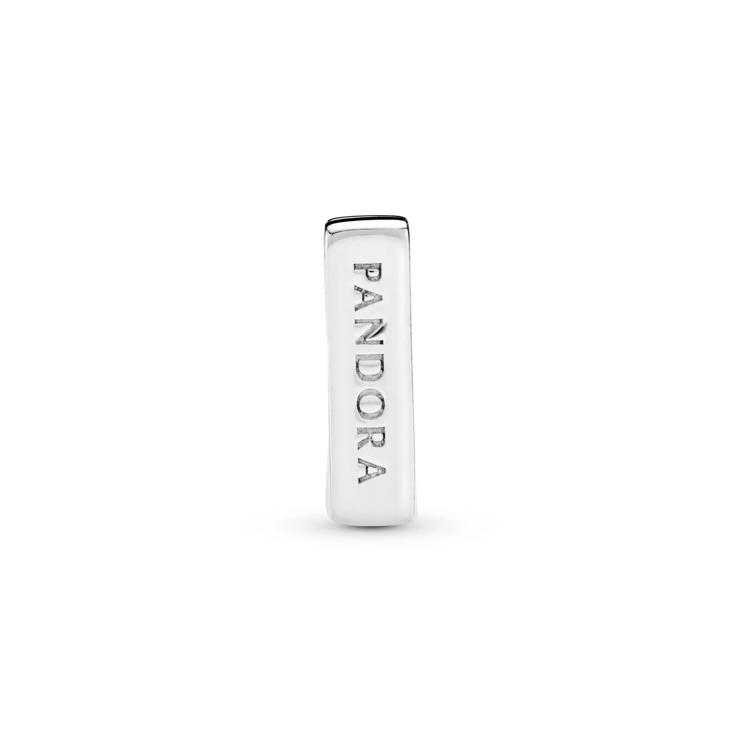 PANDORA Reflexions silver clip charm with clear cubic zirconia