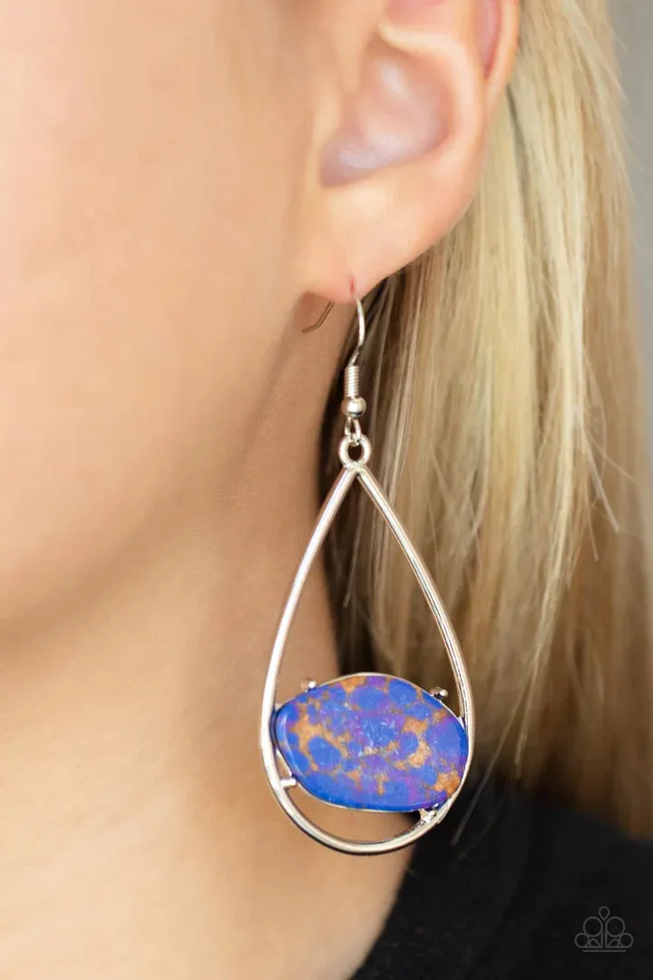 Paparazzi Tropical Terrazo - Multi Earrings