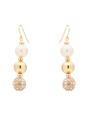 PARISIAN TRIO DROP EARRINGS