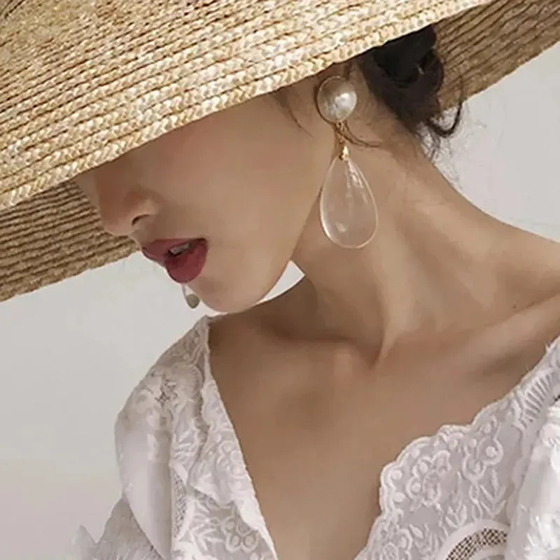 Party Blast! ✨ Famous Big Waterdrop Dangle Pearl Earring