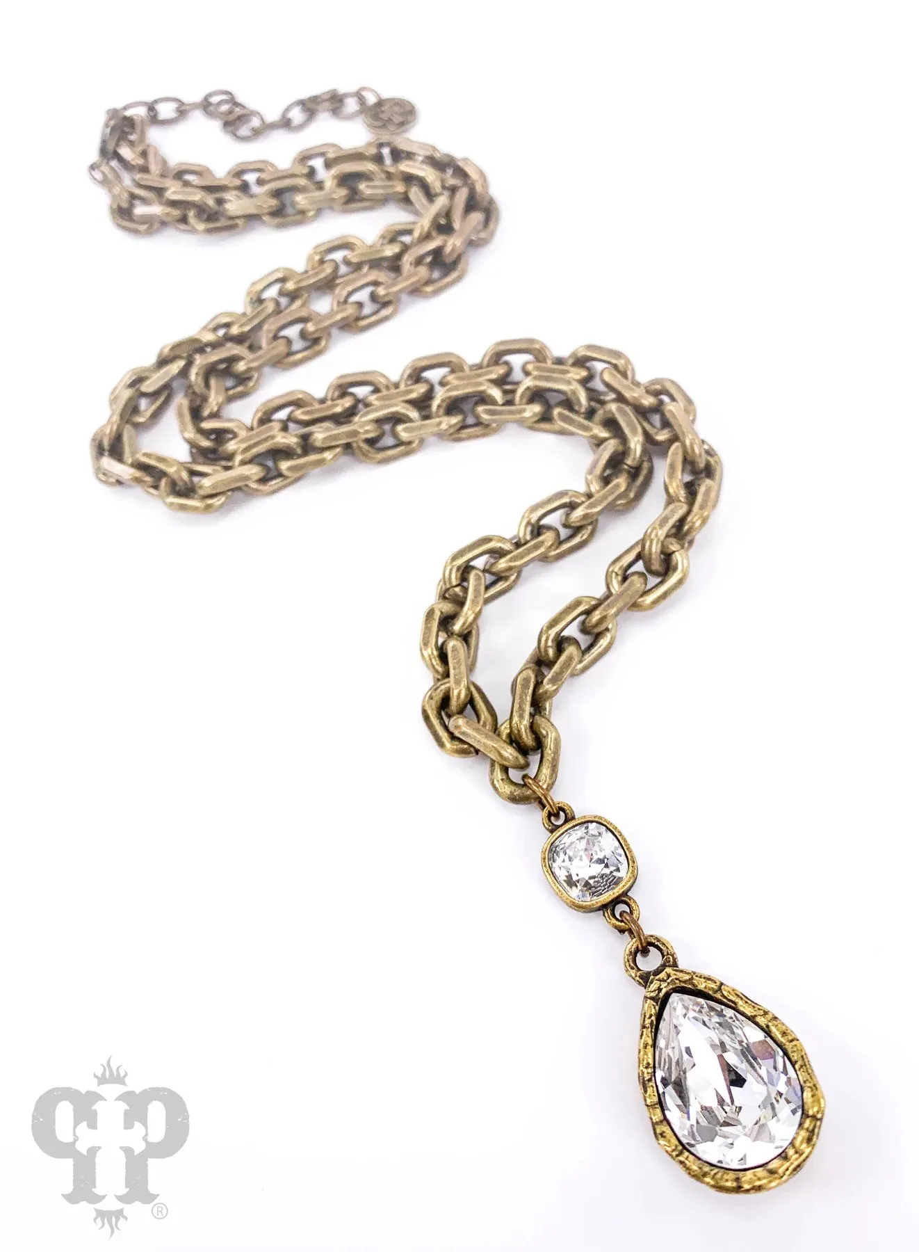 Pear Teardrop Necklace