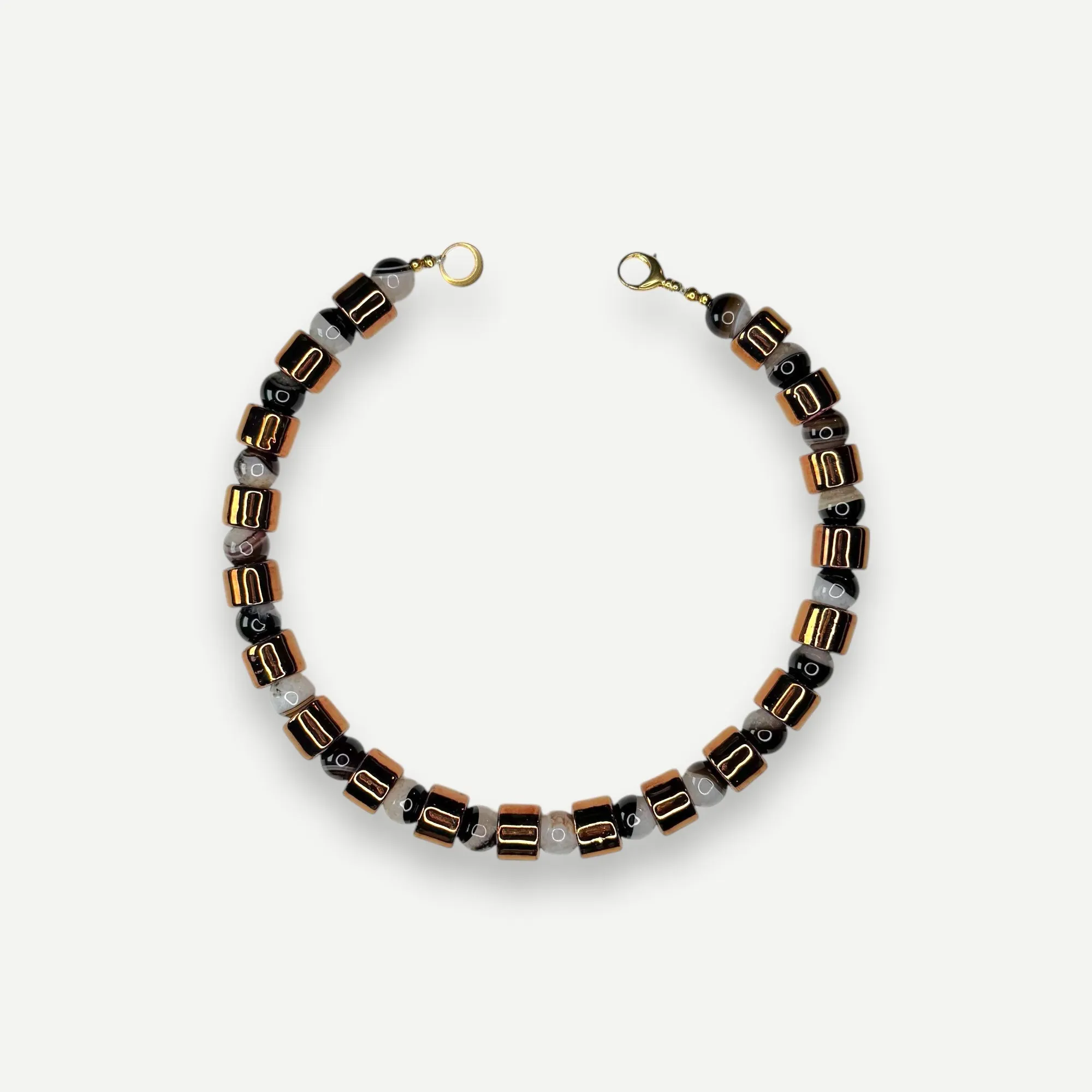PENNY & AGATE SUNDRY.  BEAD TWO